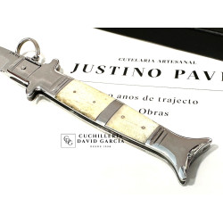 Justino Pavia "Chatellrault" Acero RWL 34 / Hueso