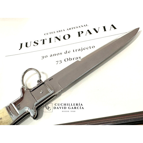 Justino Pavia "Chatellrault" Acero RWL 34 / Hueso