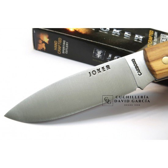 Joker Deantaño NO76 Madera de Olivo Acero Carbono Joker Deantaño NO76 Madera de Olivo Acero Carbono