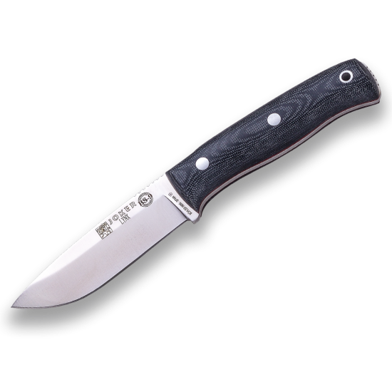 Joker BS9 Lynx Micarta Negra CM111 Funda Cuero