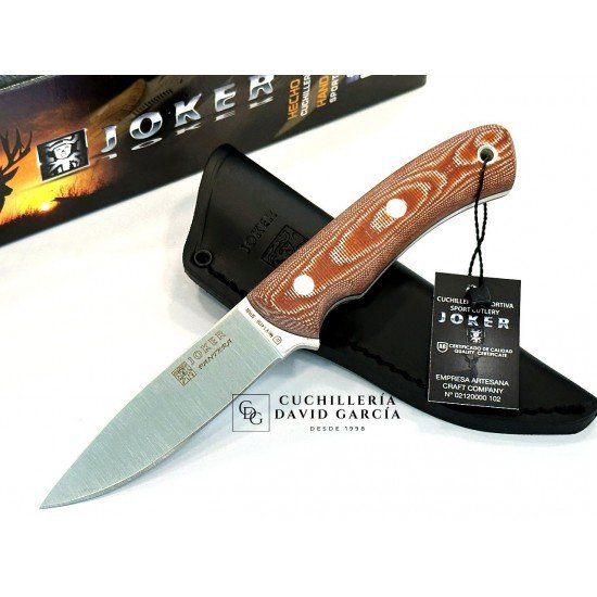 Joker Pantera CD17 Canvas Micarta  Funda Cuero