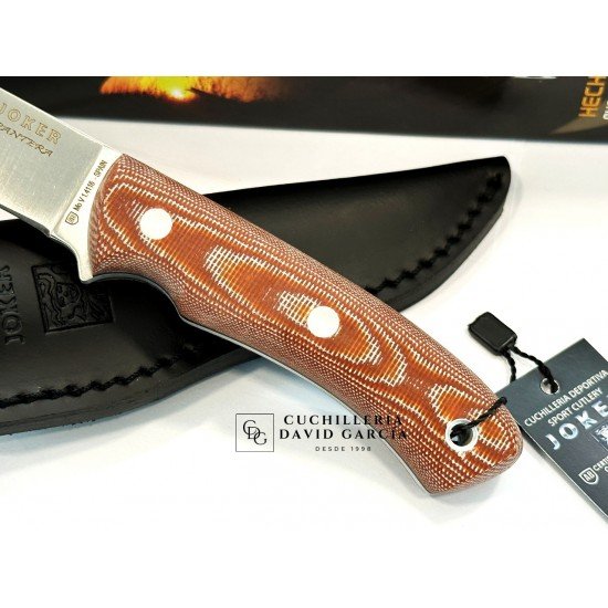 Joker Pantera CD17 Canvas Micarta  Funda Cuero