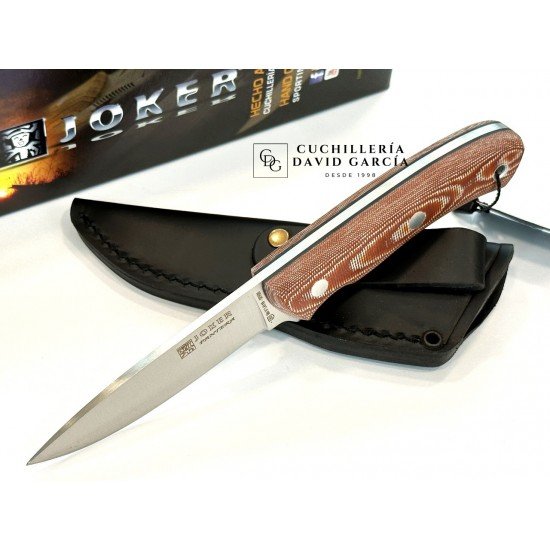 Joker Pantera CD17 Canvas Micarta  Funda Cuero