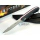 Joker Pantera CM17 Jute Micarta Negra  Funda Cuero