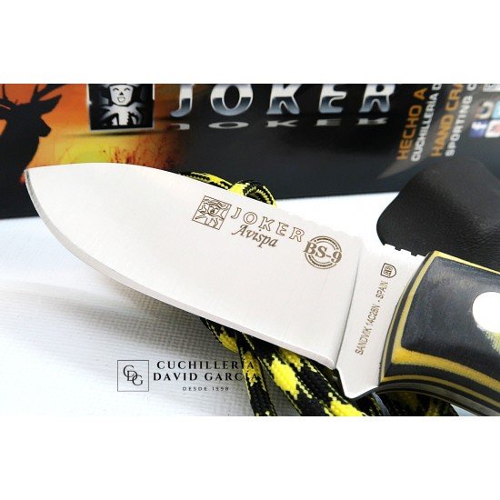 Joker BS9 Avispa CM117 Micarta Amarilla/Negra