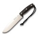 Joker Bush Camp Knives  CM146 Micarta Canvas Negro - Acero Böhler N695 