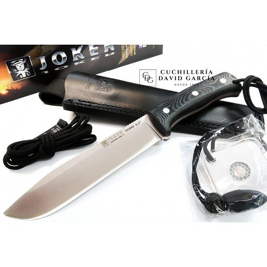 Joker Nomad 6.5 CM137 Black Micarta Knife