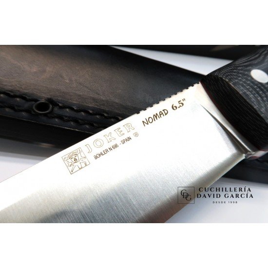 Joker Nomad 6.5 CM137 Micarta Negra Joker Nomad 6.5 CM137 Micarta Negra