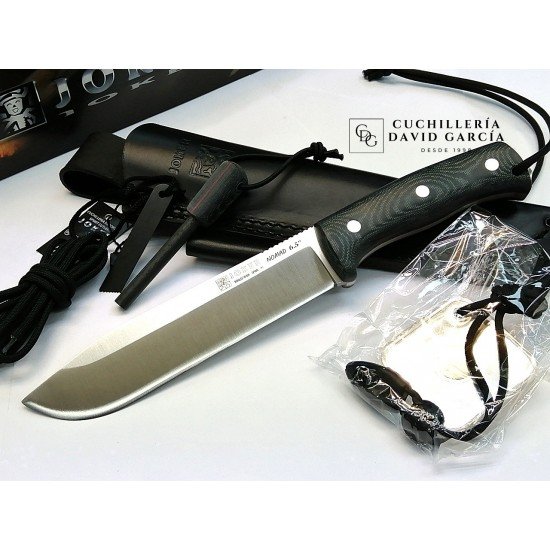 Joker Nomad 6.5 CM137-P Micarta Negra + Pedernal Joker Nomad 6.5 CM137-P Micarta Negra + Pedernal
