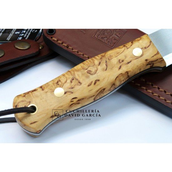 Joker Bushlore CL138 Madera de Abedul Rizado Acero Sleipner Joker Bushlore CL138 Madera de Abedul Rizado Acero Sleipner