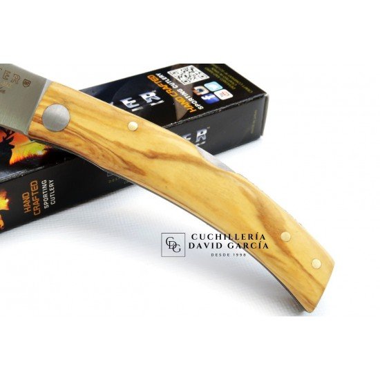 Joker Arrui 9 Olivo - Cuchillo de supervivencia y bushcraft – Camping Sport