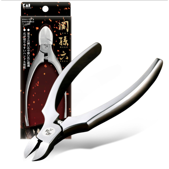 Kai Seki Magoroku Uña Mango Regular con Cortauñas HC3549