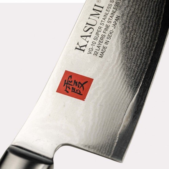 Cuchillo Kasumi Damasco Santoku de 18 cm Cuchillo Kasumi Damasco Santoku de 18 cm
