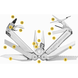 Leatherman Wave® Plus 2H  Alicate Multiusos 832921