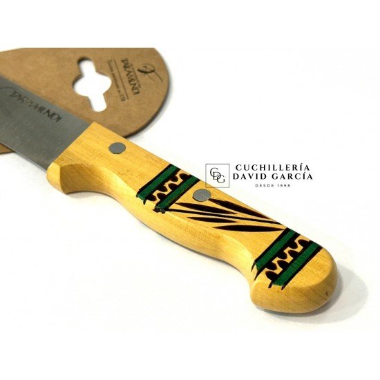 Cuchillo Taramundi Mesa 16 cm Madera Boj Decorado Tradicional en Verde Cuchillo Taramundi Mesa 16 cm Madera Boj Decorado Tradicional en Verde