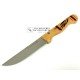 Cuchillo Taramundi Mesa 10 cm Madera Boj Decorado Tradicional en Rojo Cuchillo Taramundi Mesa 10 cm Madera Boj Decorado Tradicional en Rojo