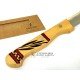 Cuchillo Jamonero Taramundi Mesa 24,5 cm Madera Boj Decorado Tradicional en Rojo Cuchillo Jamonero Taramundi Mesa 24,5 cm Madera Boj Decorado Tradicional en Rojo