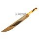 Cuchillo Jamonero Taramundi Mesa 24,5 cm Madera Boj Decorado Tradicional en Rojo Cuchillo Jamonero Taramundi Mesa 24,5 cm Madera Boj Decorado Tradicional en Rojo