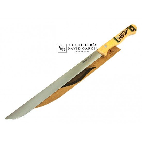 Cuchillo Jamonero Taramundi Mesa 24,5 cm Madera Boj Decorado Tradicional en Verde Cuchillo Jamonero Taramundi Mesa 24,5 cm Madera Boj Decorado Tradicional en Verde