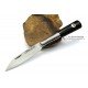 Taramundi Punta Recta 7 cm Madera de Ebano Incrustacion de Asta Taramundi Punta Recta 7 cm Madera de Ebano Incrustacion de Asta