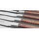 Laguiole en Aubrac juego de cuchillos para carne 6-unidades en madera de Amouratte 62C99AMIH Laguiole en Aubrac juego de cuchillos para carne 6-unidades en madera de Amouratte 62C99AMIH