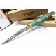 Laguiole en Aubrac Matrix Turquoise pocket knife L0212MTU5/FSB1