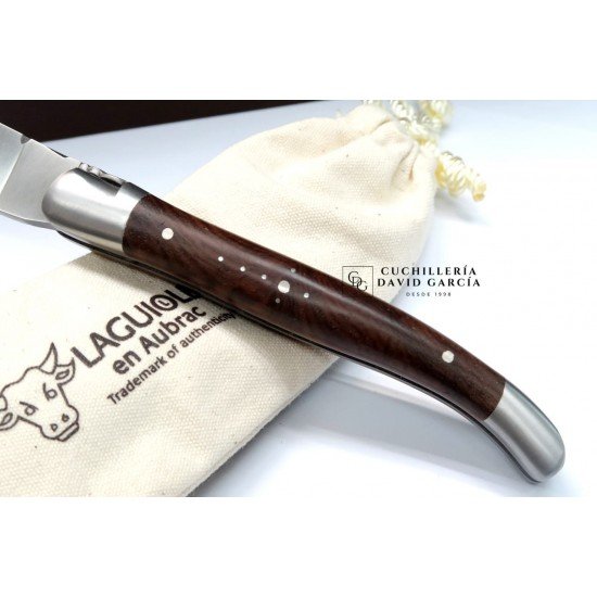 Laguiole en Aubrac Madera Nudo de Palisandro L0211LPI/FSB1 Laguiole en Aubrac Madera Nudo de Palisandro L0211LPI/FSB1