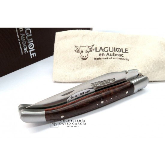 Laguiole en Aubrac Madera Nudo de Palisandro L0211LPI/FSB1 Laguiole en Aubrac Madera Nudo de Palisandro L0211LPI/FSB1