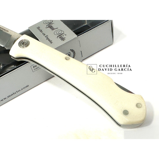 Navaja Miguel Nieto Companion 098-W Mango Micarta Hueso