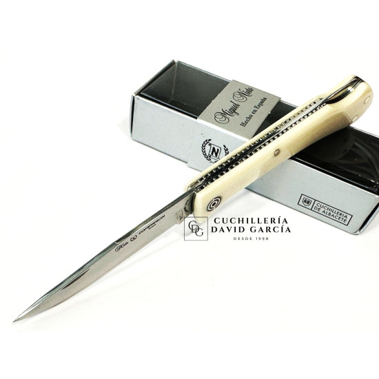Navaja Miguel Nieto Companion 098-W Mango Micarta Hueso