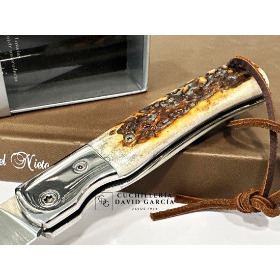 Nieto Lord Asta de Ciervo - Virola Acero 370-V-Ciervo Nº2 