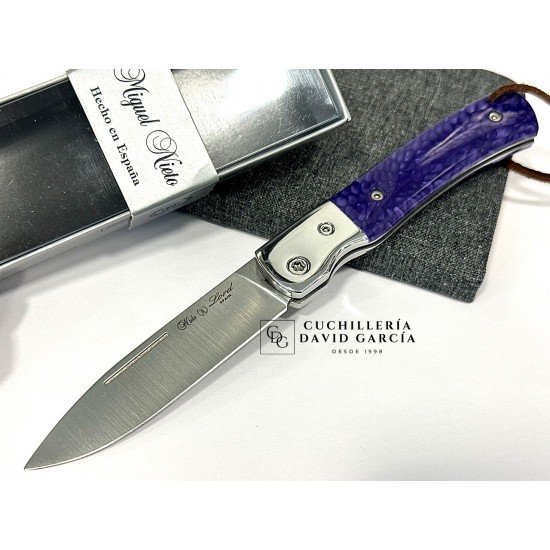 Navaja Nieto Lord Juma Purple - Virola Acero 370-V-SPURPLE