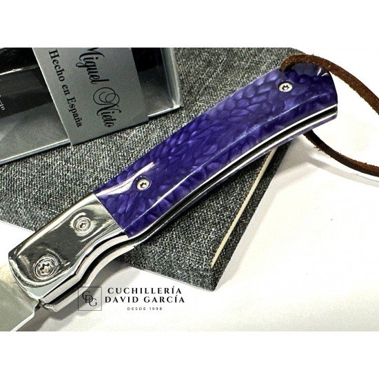 Navaja Nieto Lord Juma Purple - Virola Acero 370-V-SPURPLE