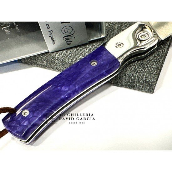 Navaja Nieto Lord Juma Purple - Virola Acero 370-V-SPURPLE