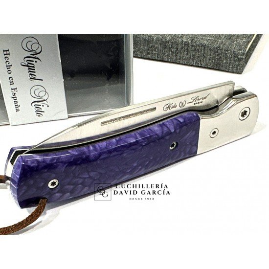 Navaja Nieto Lord Juma Purple - Virola Acero 370-V-SPURPLE