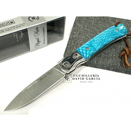 Navaja Nieto Lord Juma Aqua - Virola Acero 370-V-SAQUA