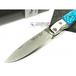 Navaja Nieto Lord Juma Aqua - Virola Acero 370-V-SAQUA