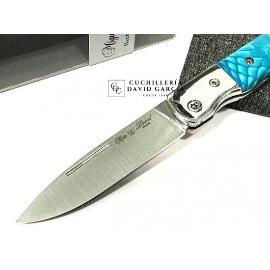 Navaja Nieto Lord Juma Aqua - Virola Acero 370-V-SAQUA