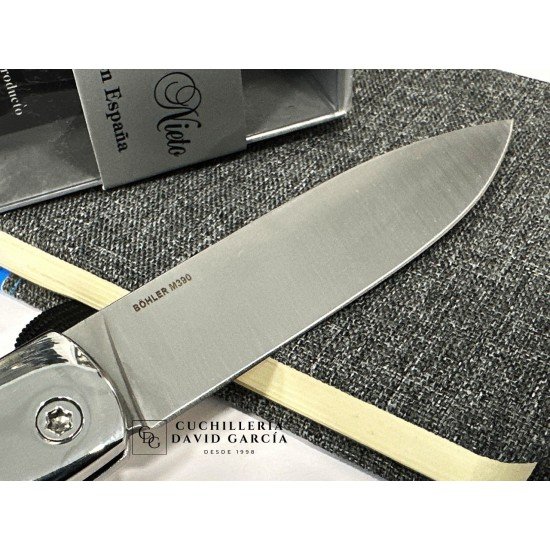 Navaja Nieto Lord Juma Blue - Virola Acero 370-V-SBLUE