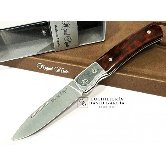 Navaja Nieto Lord Madera Amouratte - Virola Acero 370-V-AN