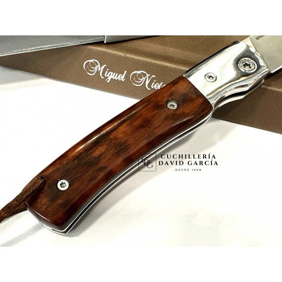 Navaja Nieto Lord Madera Amouratte - Virola Acero 370-V-AN