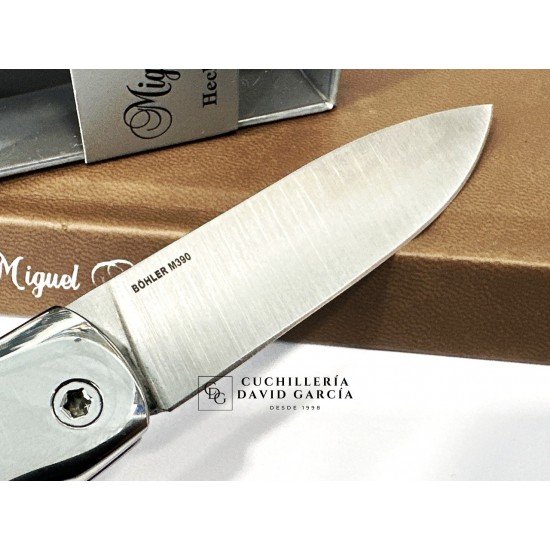 Navaja Nieto Lord Madera Haya Estabilizada - Virola Acero 370-V-HAYA