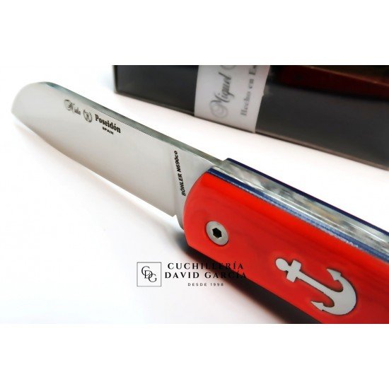 Miguel Nieto Poseidón 168-FL-N Micarta Flur Naranja Acero Bohler N690co Miguel Nieto Poseidón 168-FL-N Micarta Flur Naranja Acero Bohler N690co