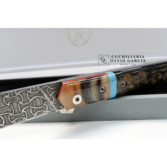 Nieto Artesanal Edicion Limitada Acero Böhler - Malaquita - Asta de Carnero Nieto Artesanal Edicion Limitada Acero Böhler - Malaquita - Asta de Carnero