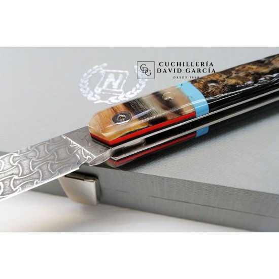 Nieto Artesanal Edicion Limitada Acero Böhler - Malaquita - Asta de Carnero Nieto Artesanal Edicion Limitada Acero Böhler - Malaquita - Asta de Carnero