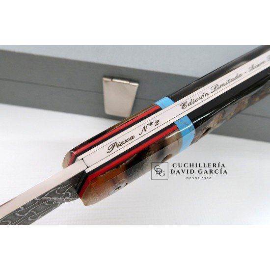 Nieto Artesanal Edicion Limitada Acero Böhler - Malaquita - Asta de Carnero Nieto Artesanal Edicion Limitada Acero Böhler - Malaquita - Asta de Carnero