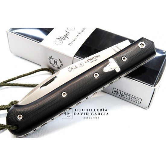 M.Nieto Cabritera G10 Negro Acero Bohler N690 209-G10 M.Nieto Cabritera G10 Negro Acero Bohler N690 209-G10