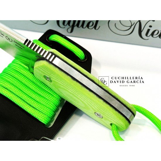 Nieto Chaman Micra 136-VK Mikarta Verde Kydex Nieto Chaman Micra 136-VK Mikarta Verde Kydex