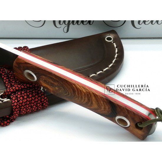 Miguel Nieto Chaman Scandi 146-C Madera de Cocobolo Acero Böhler N690co