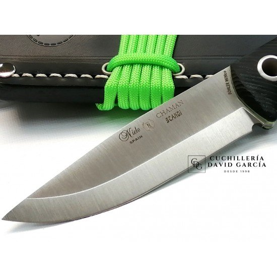 Miguel Nieto Chaman Scandi 146-G10 Acero Böhler N690co Miguel Nieto Chaman Scandi 146-G10 Acero Böhler N690co